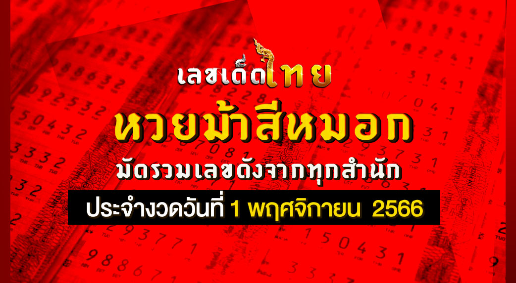 หวยม้าสีหมอก 1 11 66